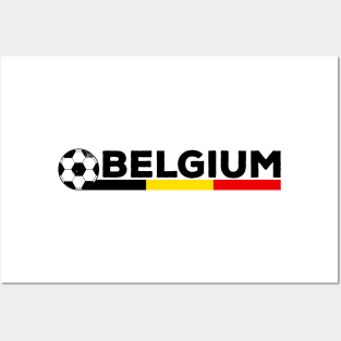 Belgium Football Soccer Fan Design Posters and Art